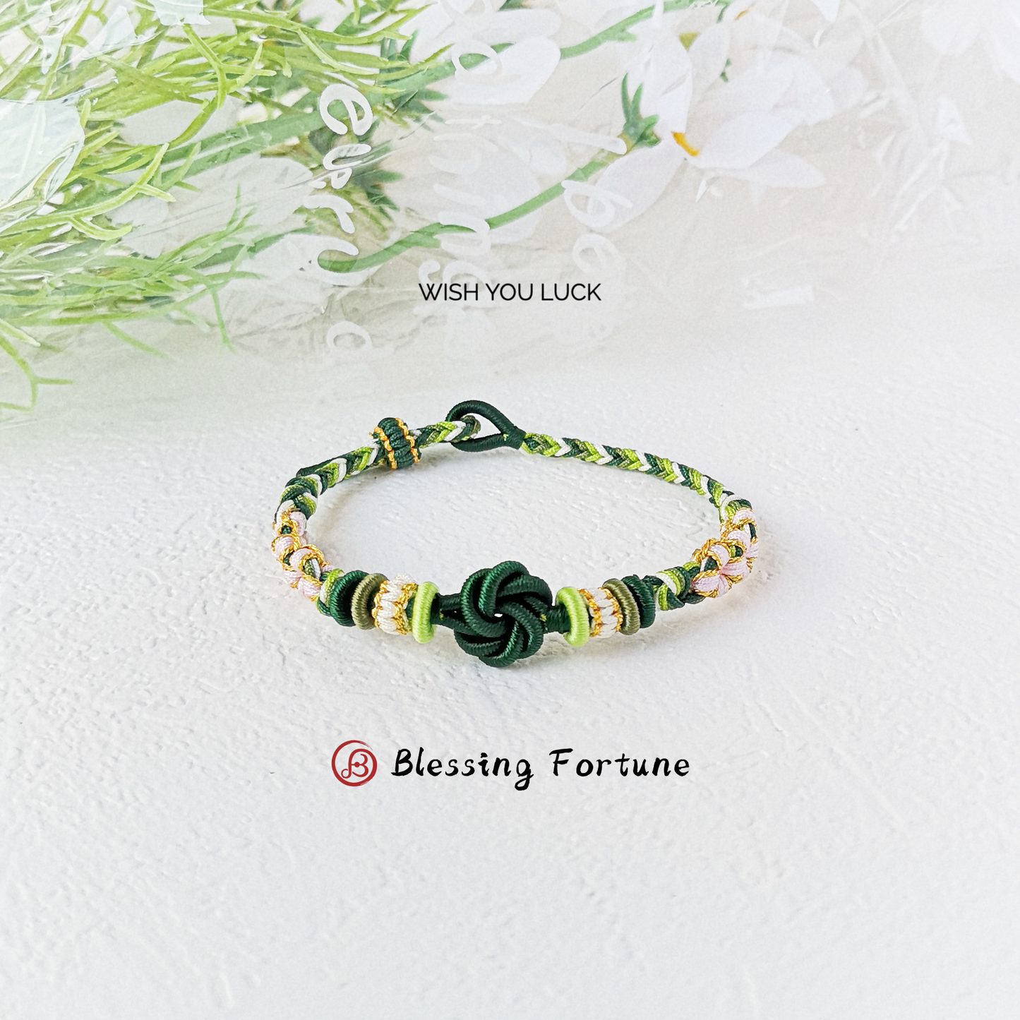 Eternal Spring Mandala Knot Bracelet