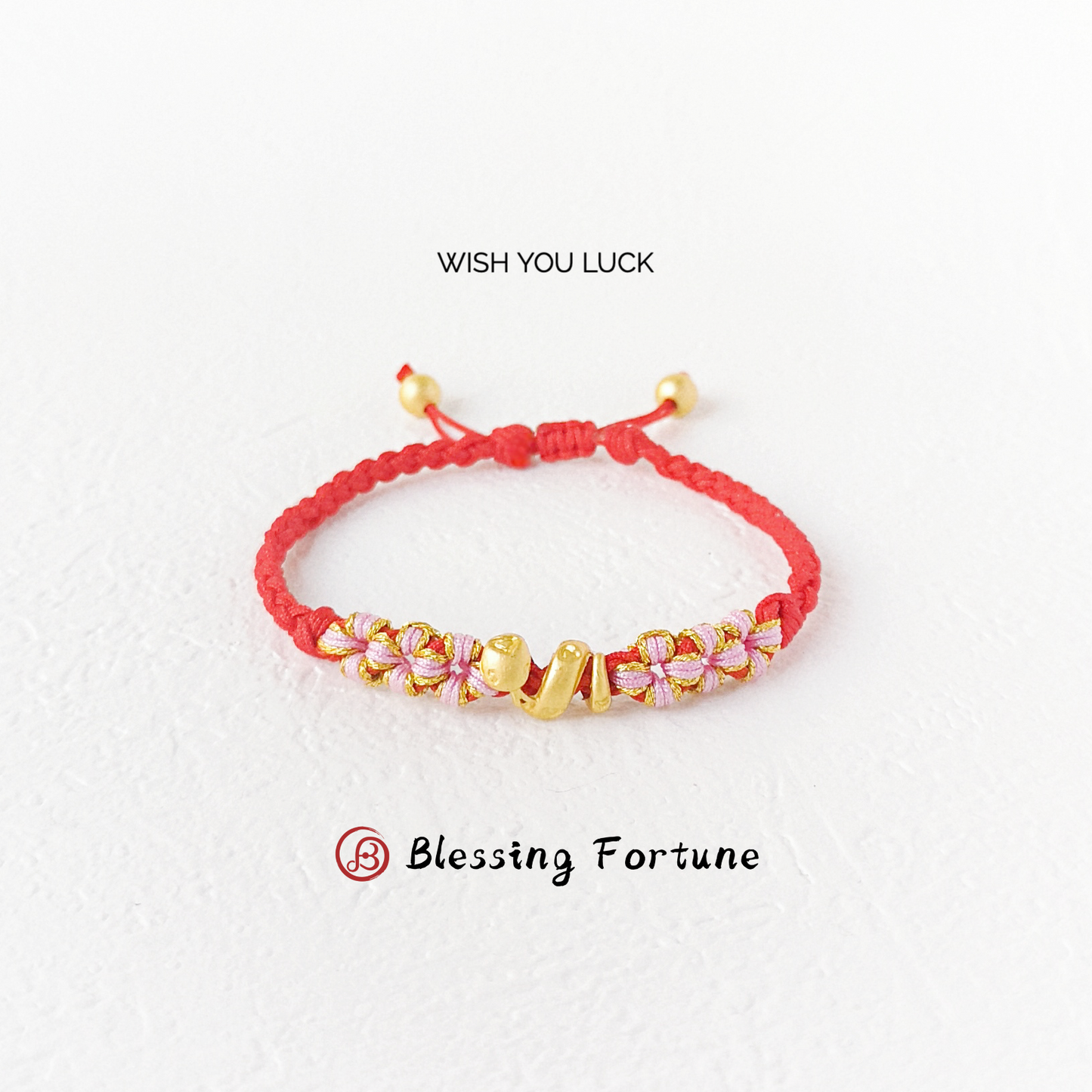 Hearted Golden Serpent Bracelet