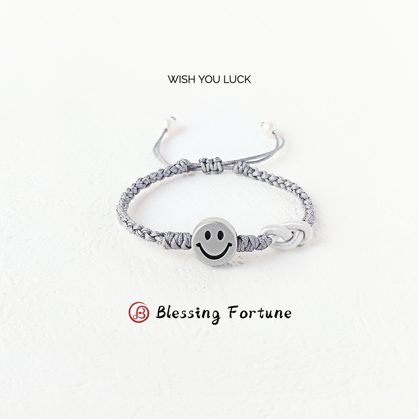 Serene Smile Figure-Eight Knot Bracelet