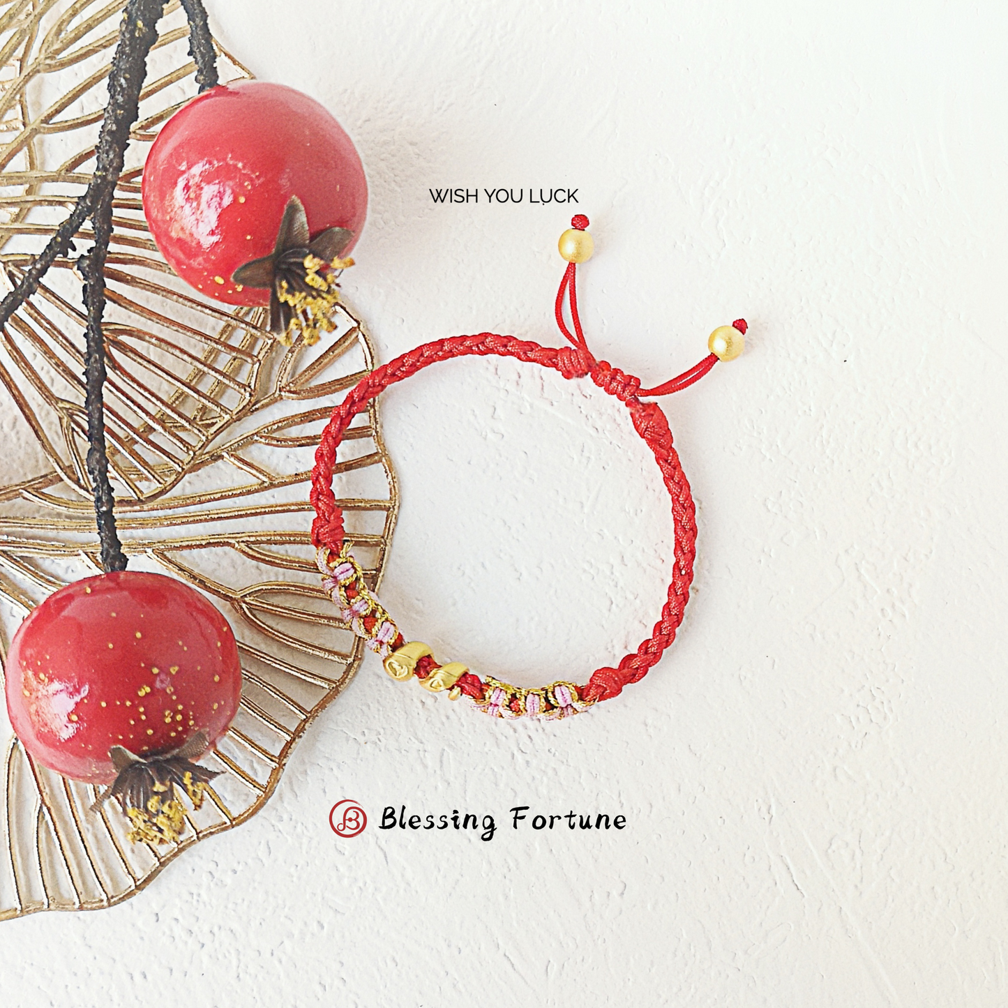 Hearted Golden Serpent Bracelet