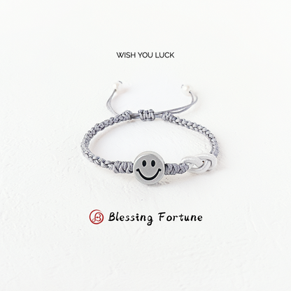 Serene Smile Figure-Eight Knot Bracelet